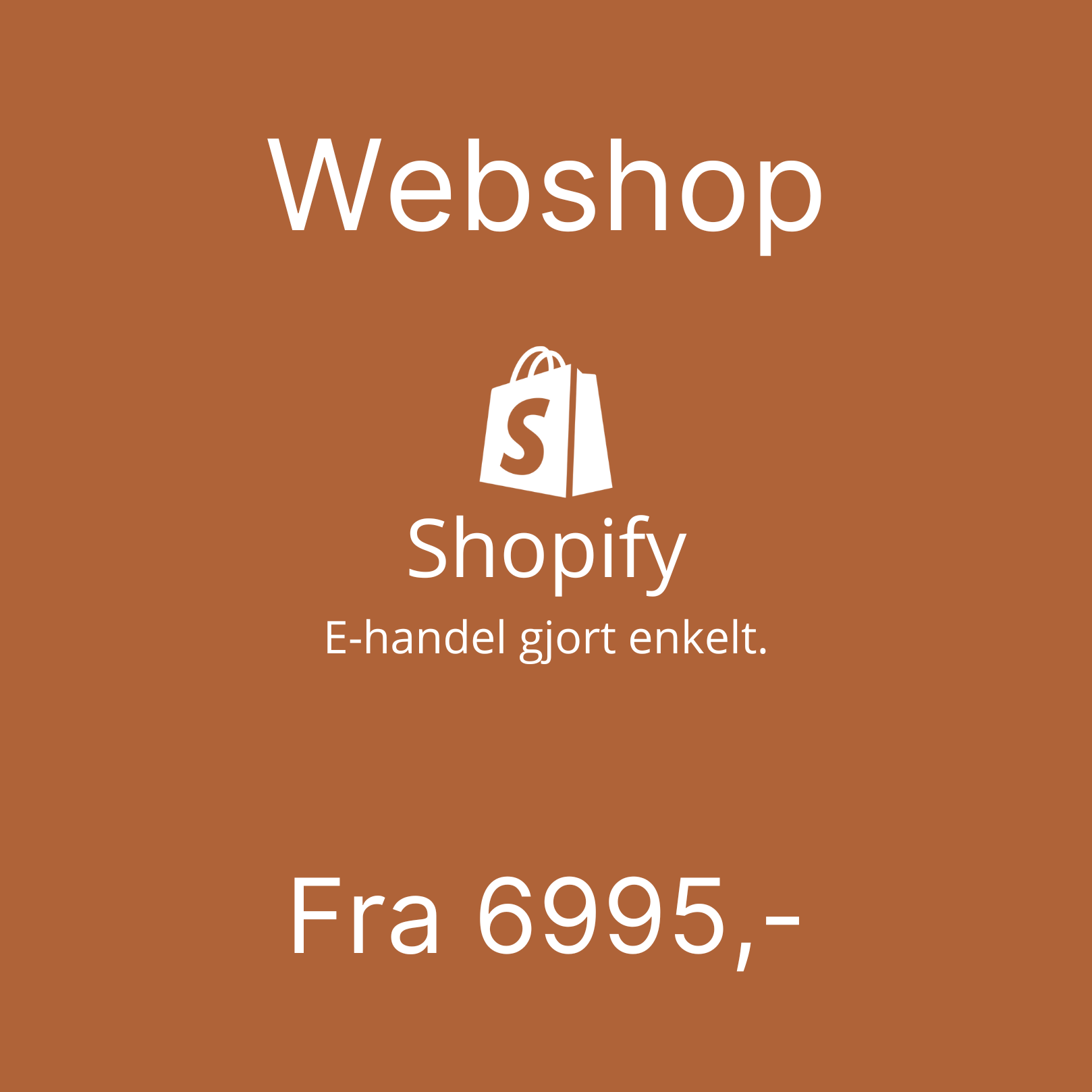 Shopify webshopudvikling startpris Professionel WordPress hjemmesideudvikling